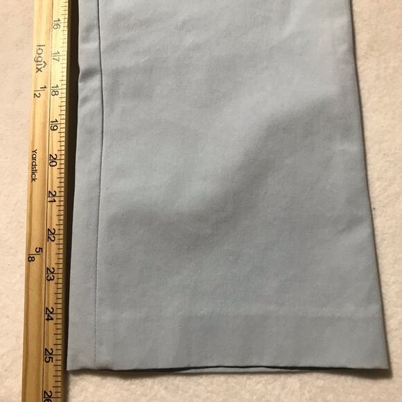 Theory womens 00 baby blue ankle pants trousers office business stretchy - Picture 7 of 9